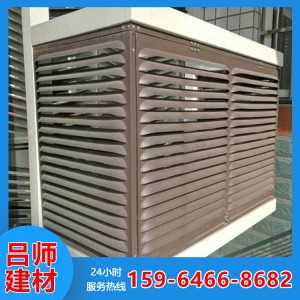 大型鐵藝百葉窗批發(fā)廠家 呂師建材直銷(xiāo)鐵藝百葉窗