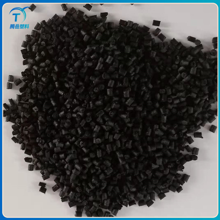 黑色加纖尼龍顆粒PA66 汽車(chē)配件專(zhuān)用料 加纖抗靜電