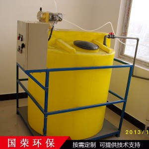 全自動(dòng)加藥攪拌裝置 循環(huán)水酸堿加藥裝置廠家直銷