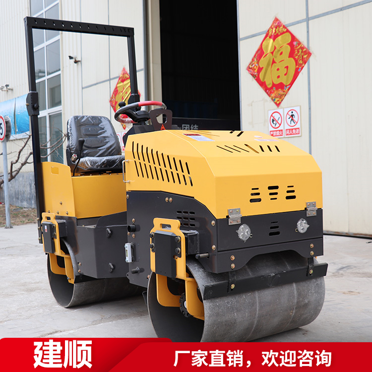廠家供應(yīng)小型壓路機  雙鋼輪小型壓路機銷售 建順