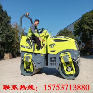 軋黏土2噸壓路機(jī) 雙鋼輪座駕壓路機(jī) 全液壓振動壓路機(jī)生產(chǎn)廠家